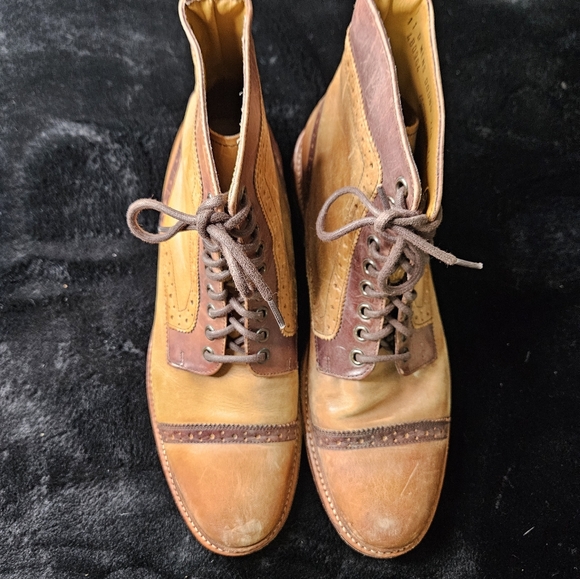 Stacy Adams Maddison Cap Toe Classic Wingtip Style Brouguing. - Picture 3 of 7